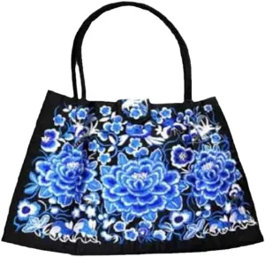 Floral Embroidered Ladies Canvas Shoulder Bag Female Vintage Bags Ethnic Travel Bag Women Hasp Handbags Bags