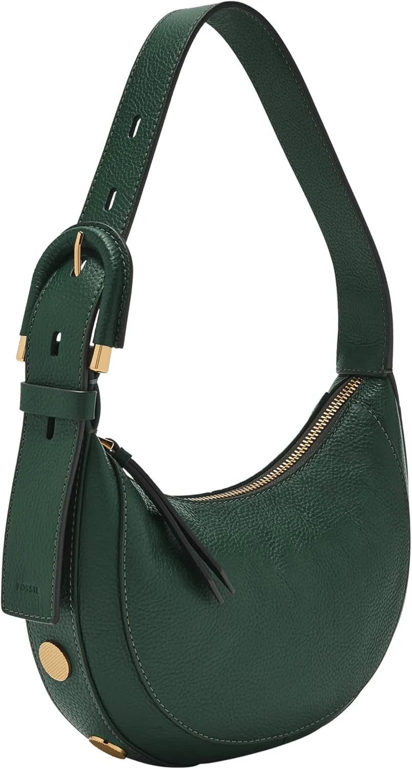 Fossil Women's Harwell Leather Crescent Shoulder Bag