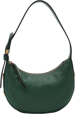 Fossil Women's Harwell Leather Crescent Shoulder Bag