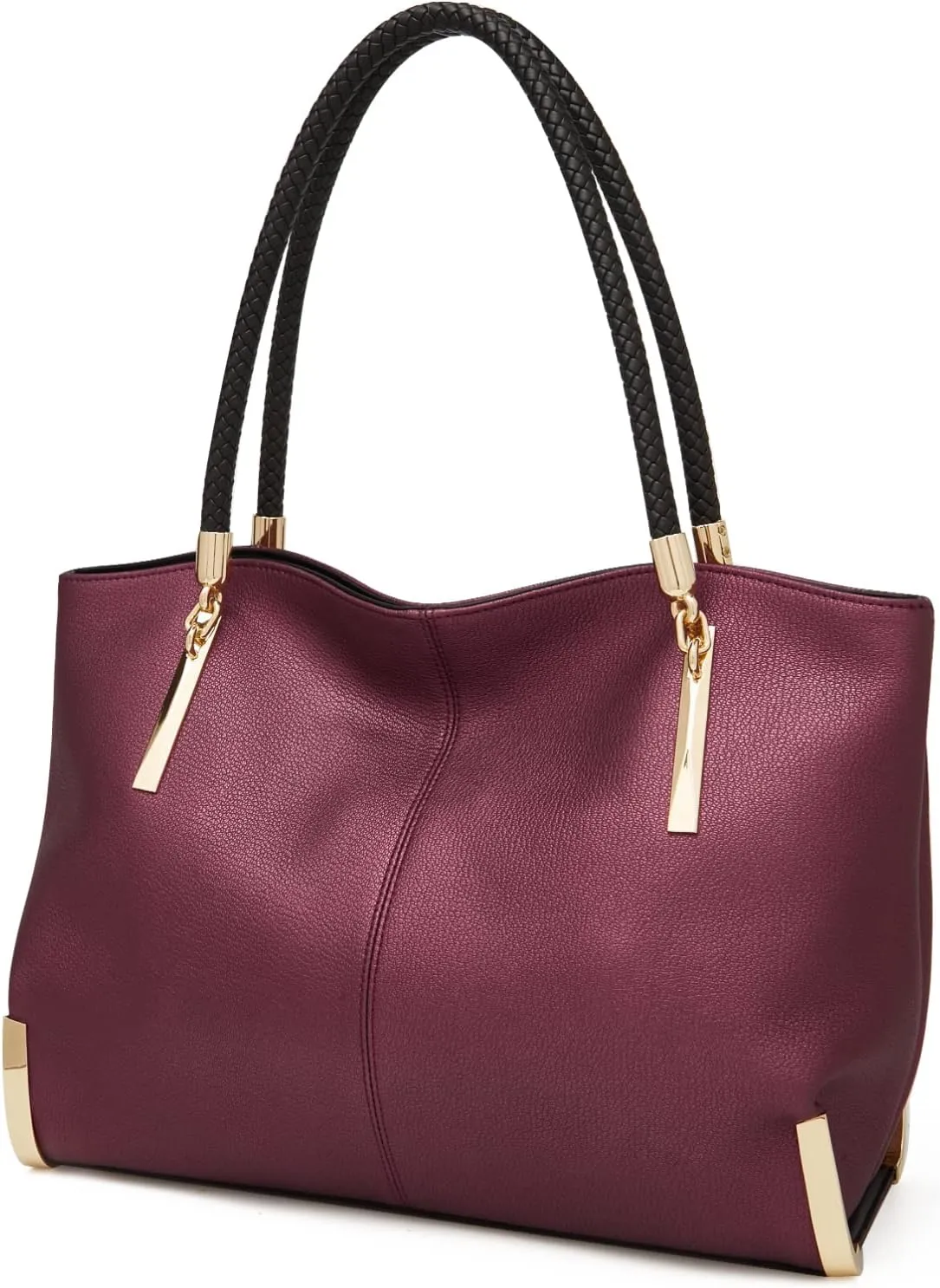 FOXLOVER Large Capacity Tote Handbags for Women, Women's Top-handle Bags Fashion Shoulder Bags Purses Minimalist design
