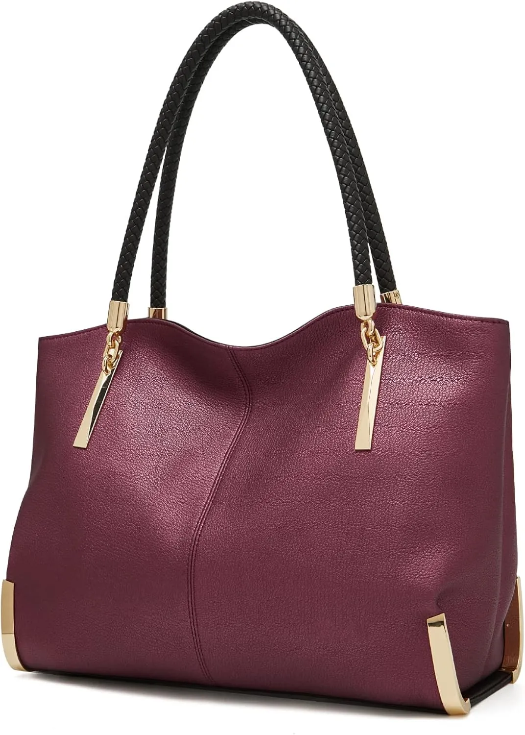 FOXLOVER Large Capacity Tote Handbags for Women, Women's Top-handle Bags Fashion Shoulder Bags Purses Minimalist design
