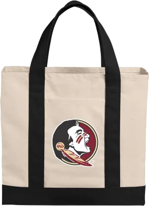 FSU Tote Bag or OFFICIAL Canvas Florida State Totes