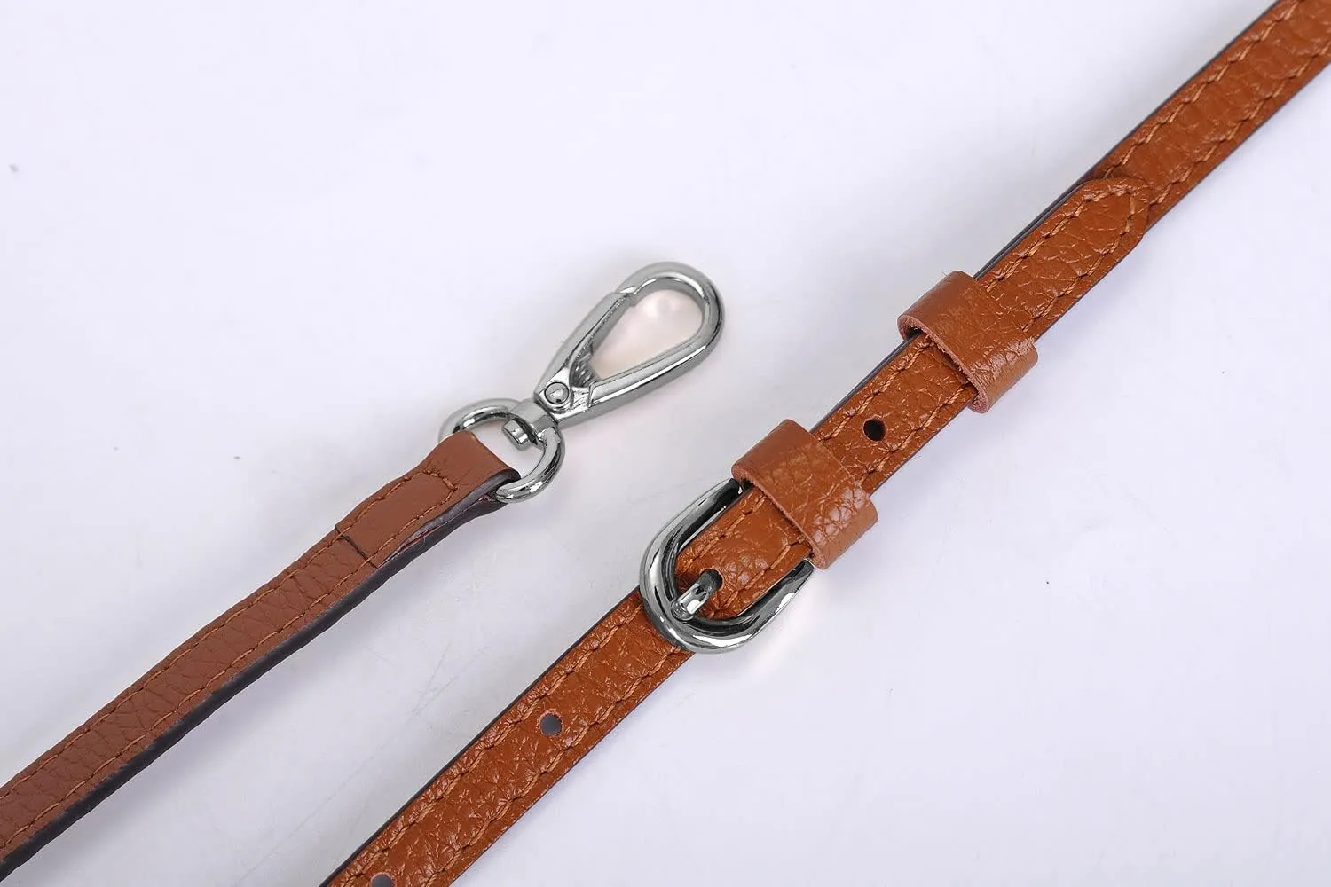 Full Grain Purse Strap Genuine Leather Replacement for Cross Body Bag HandBags