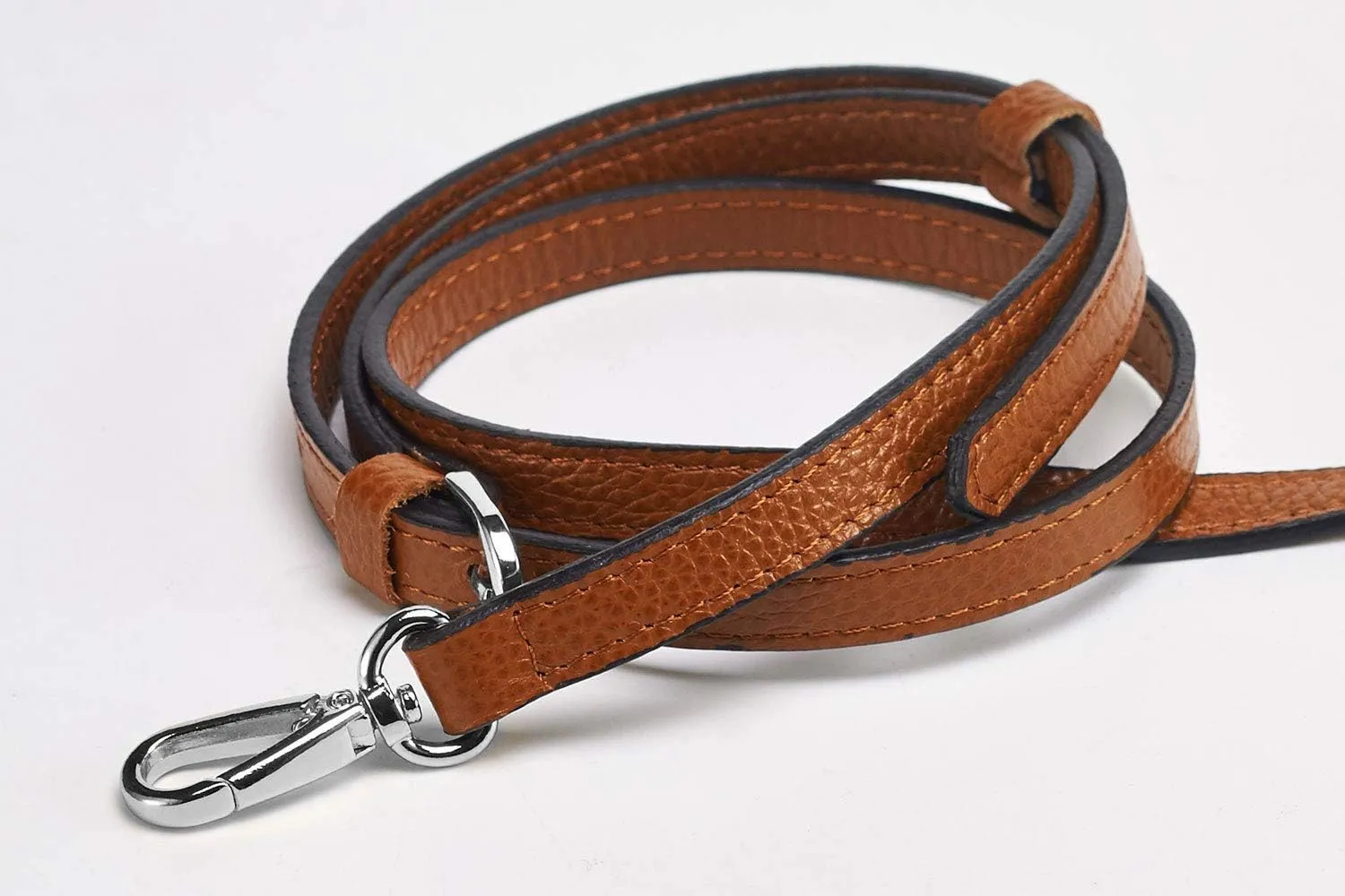 Full Grain Purse Strap Genuine Leather Replacement for Cross Body Bag HandBags