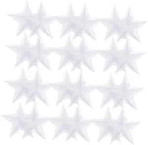 Gadpiparty 50pcs Star Iron Embroidery Patches for Clothing Shoes Hats Bags Durable Appliques for Unique Fashion Decor Easy to Apply Long Lasting Design