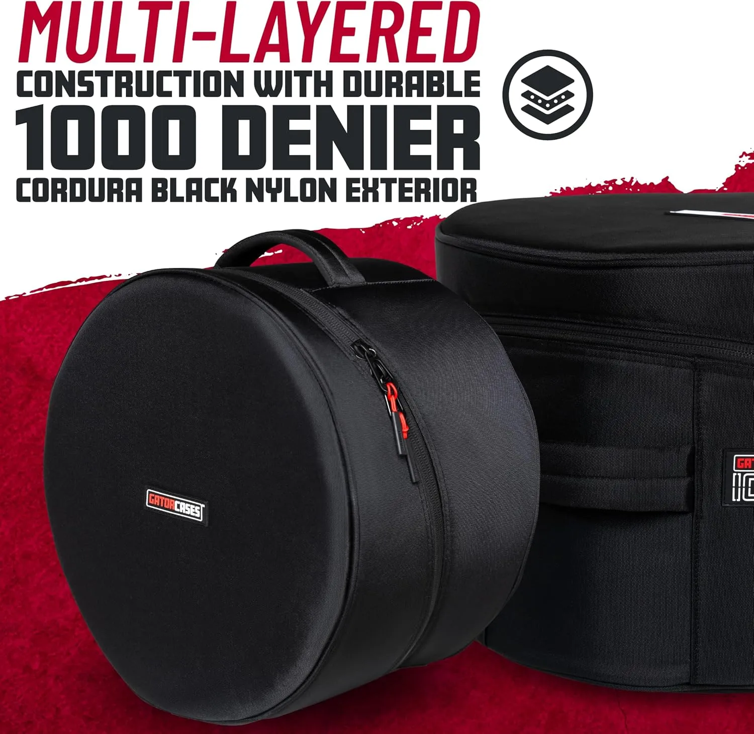 Gator Icon Series Jazz Fusion Drum Set Bags