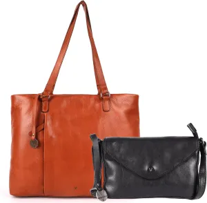 Genuine Italian Leather Bag Collection - Tote, Crossbody, and Satchel Purses - Ladies' Shoulder Bags with Top Handle & Adjustable Strap - Stylish and Versatile for Casual or Office Use