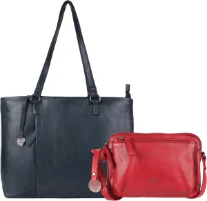 Genuine Italian Leather Bag Collection - Tote, Crossbody, and Satchel Purses - Ladies' Shoulder Bags with Top Handle & Adjustable Strap - Stylish and Versatile for Casual or Office Use