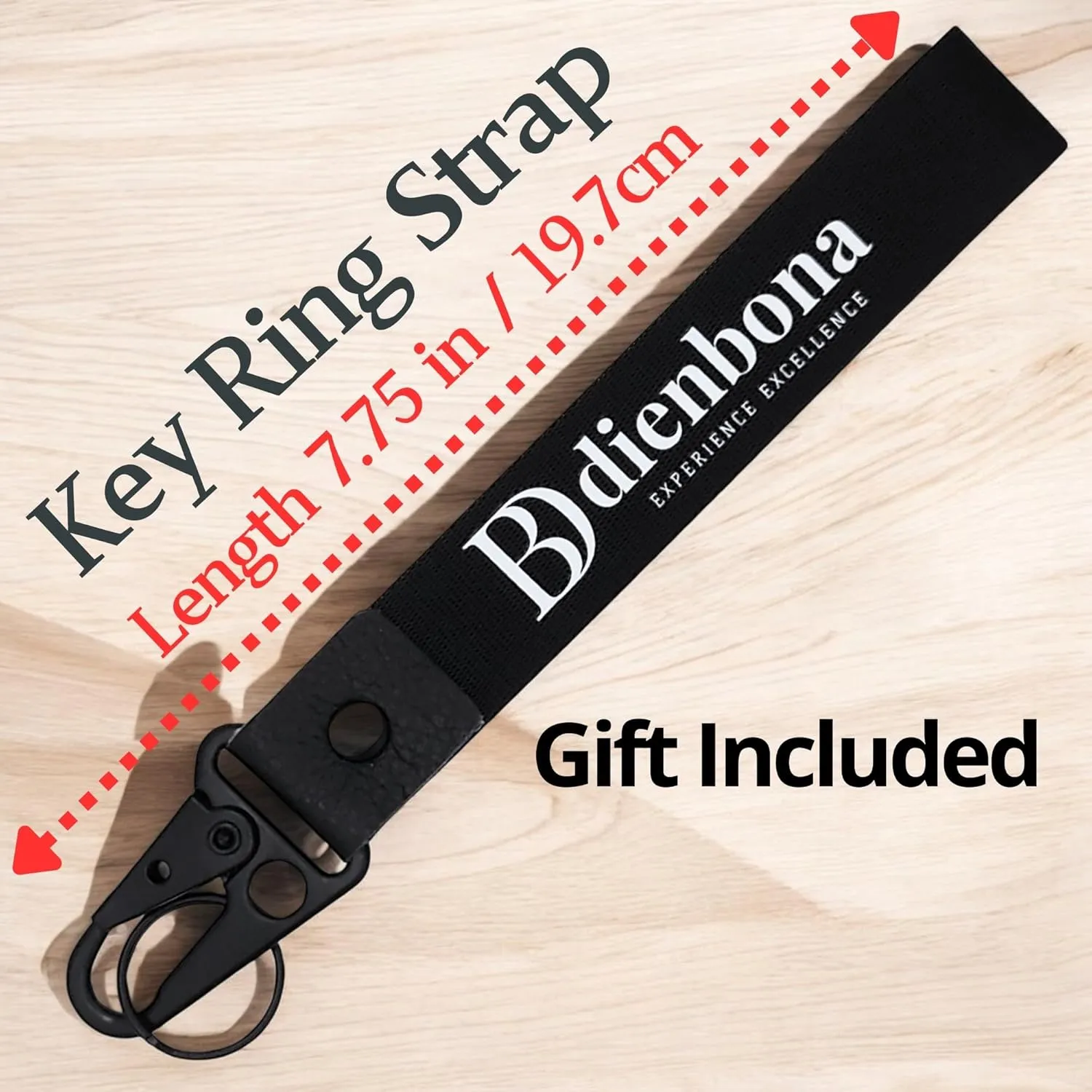 Genuine Leather Slim Sling Waist Bag, Crossbody Travel Pouch with Adjustable Strap and key Ring (Saddle Brown)