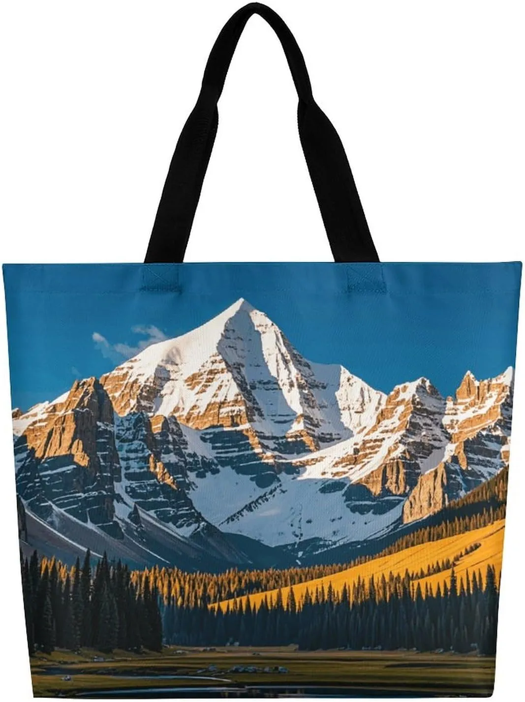 Germany Flag Eagle Tote Bags, Reusable Grocery Bags, Large Shopping Bag, Shoulder Bag for Women