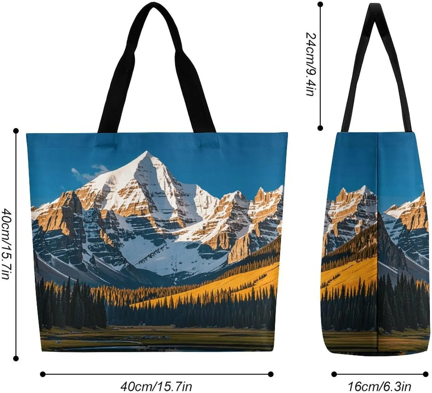 Germany Flag Eagle Tote Bags, Reusable Grocery Bags, Large Shopping Bag, Shoulder Bag for Women