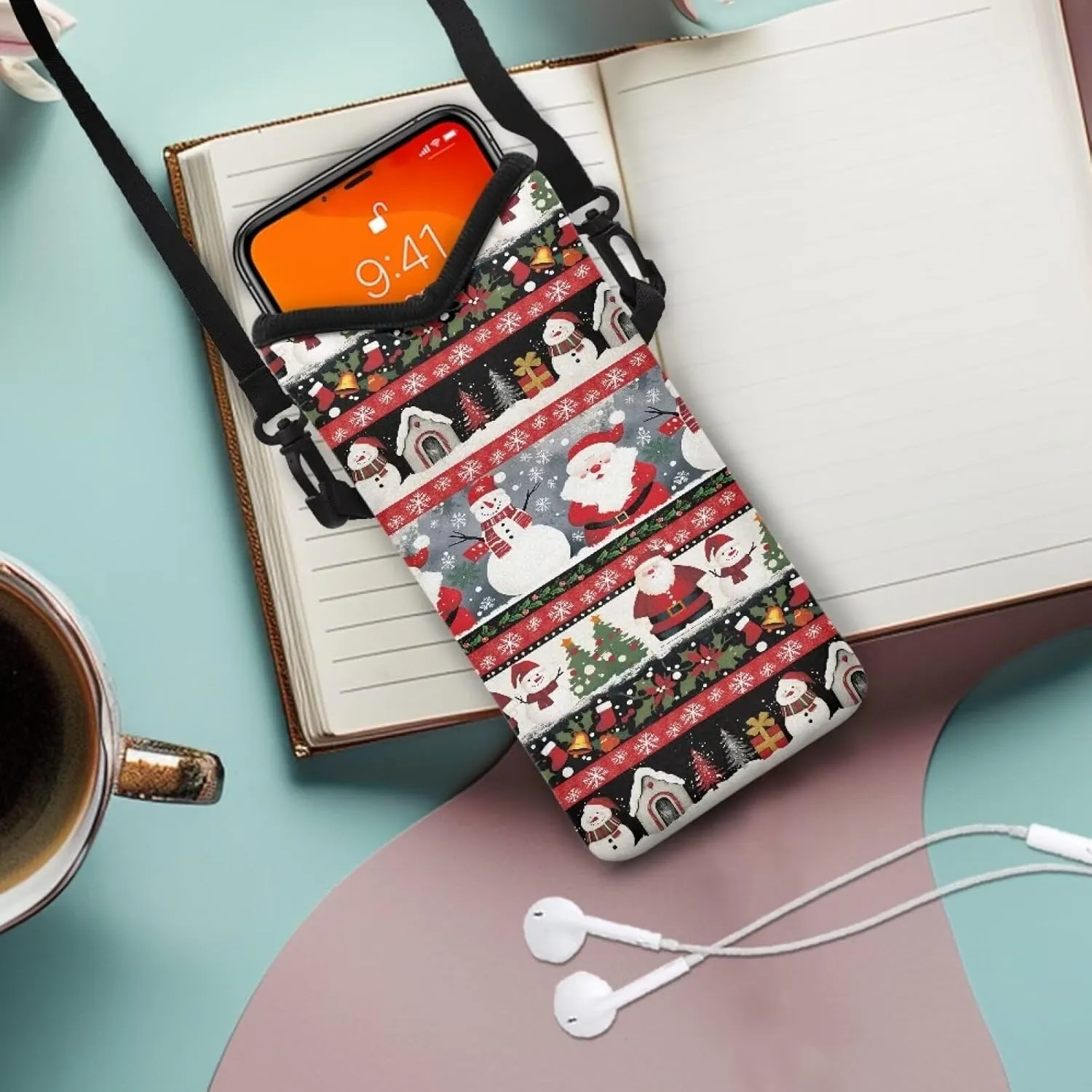 GIFTPUZZ Crossbody Bags for Women Small Cell Phone Wallet Purse Shoulder Handbag for Women with Adjustable Buckle