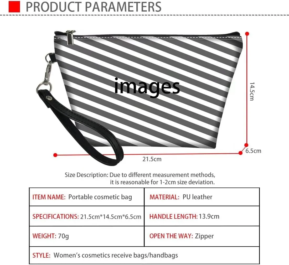 GIFTPUZZ Women Top Handle Bags Handbags with Zipper Leather Wallet Cash Card Phone Holder and Makeup Bag Set 3pcs
