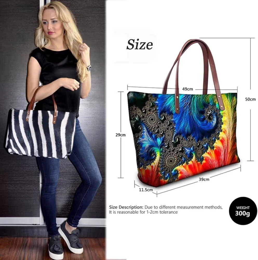 GIFTPUZZ Women Top Handle Bags Handbags with Zipper Leather Wallet Cash Card Phone Holder and Makeup Bag Set 3pcs