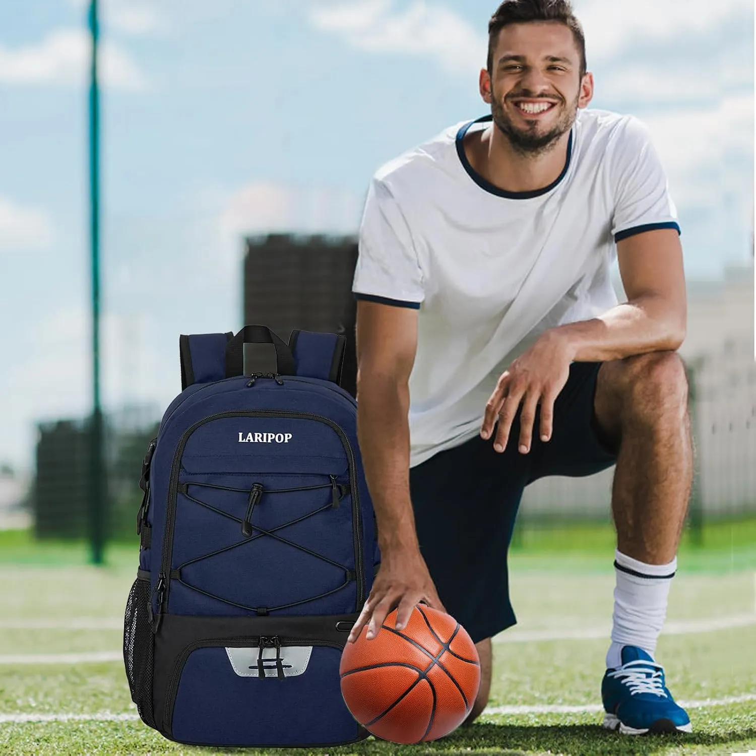 Gifts for Men,Basketball Backpack-Christmas Stocking Stuffers for Boys and Girls,Mens Gifts,Ball