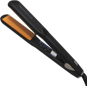 GlamPalm GlamPalm Flat Iron, 1 1/4" Hair Straightener with Digital LCD. Classic Ceramic Coated Plates with Adjustable Temperature Straightens & Curls for Smooth and Silky Hairstyle. Heats Up