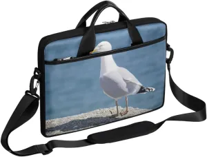 Green Paper Tiger Laptop Bag for Men Women 13-15 Inch Case Bags Sleeve Shoulder with Anti Slip Removable The Pad Straps