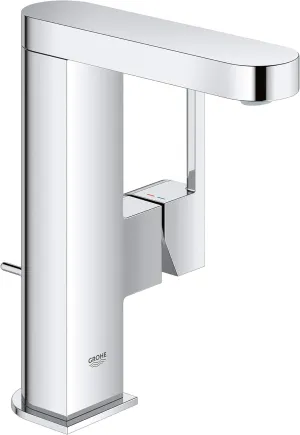 GROHE 23956003 Plus Single-Handle Bathroom Faucet M-Size, Starlight Chrome, Without Temp Display