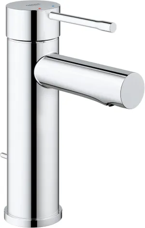 GROHE Essence New Single Hole Single-Handle 1.2 GPM Low-Arc Bathroom Faucet in StarLight Chrome 3221600A