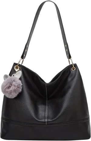 Handbags For Women PU Leather Tote Top Handle Satchel Shoulder Bag Armpit Bag Laptop Tote Bags