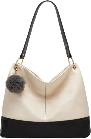 Handbags For Women PU Leather Tote Top Handle Satchel Shoulder Bag Armpit Bag Laptop Tote Bags