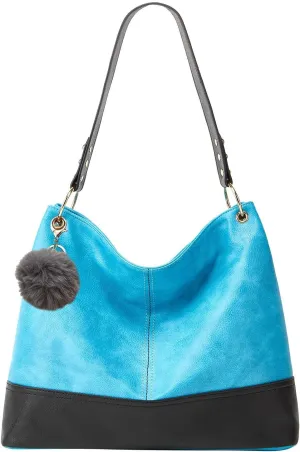 Handbags For Women PU Leather Tote Top Handle Satchel Shoulder Bag Armpit Bag Laptop Tote Bags