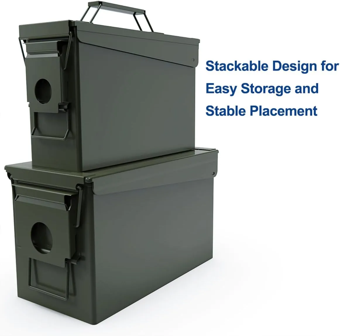 HARDROCK Metal Ammo Can, Ammo Box