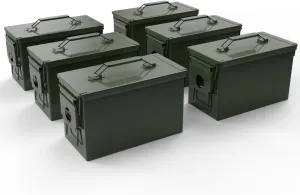 HARDROCK Metal Ammo Can, Ammo Box