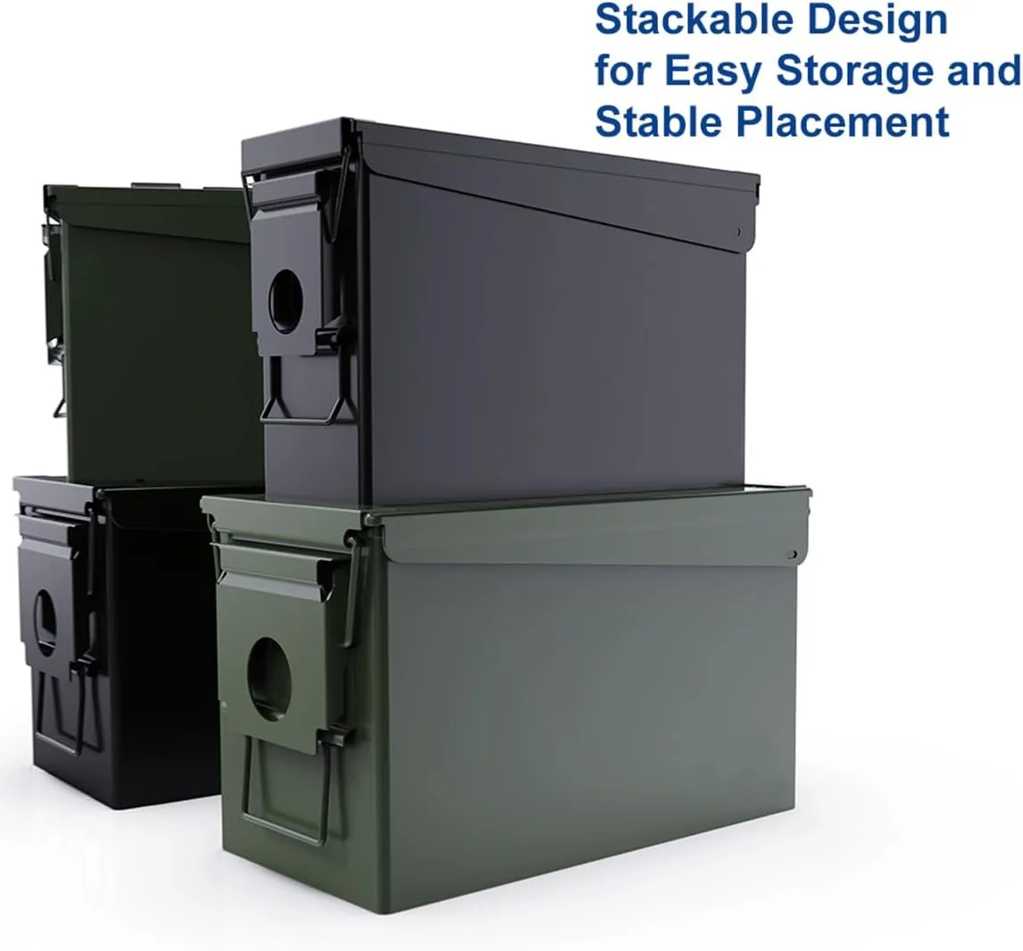 HARDROCK Metal Ammo Can, Ammo Box