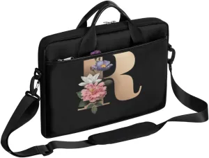 Hawaiian Tiki Pattern Laptop Shoulder Messenger Bag Waterproof Laptop Briefcase with Handle and Padded Strap Case Sleeve