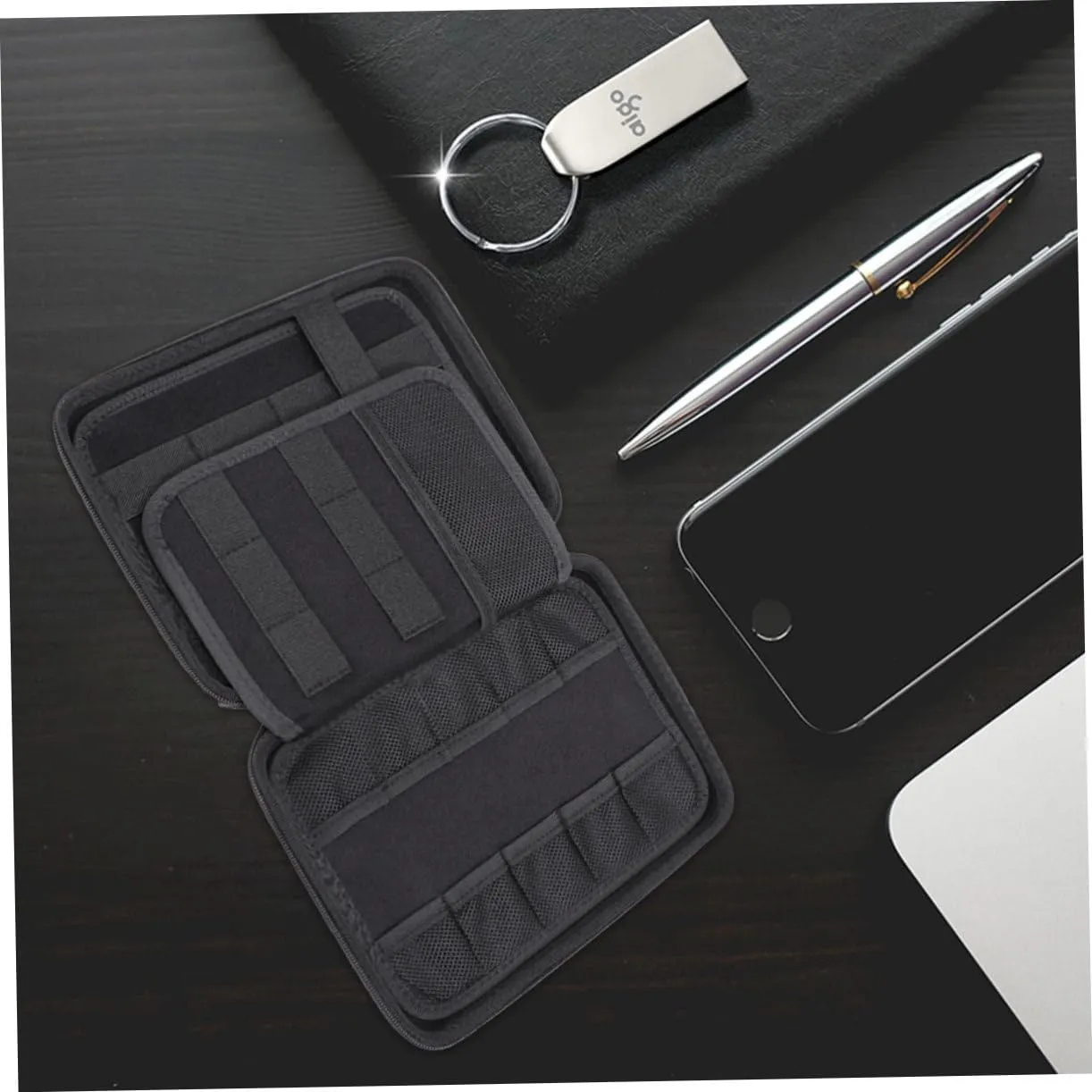 HEMOTON Travel Bags Duffle Bag for Travel Storage Bags Eva Bag Storage Container Carrying Pouch Usb