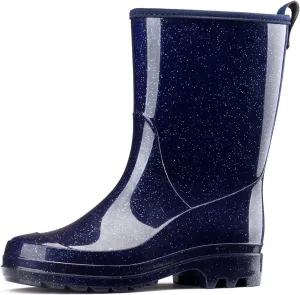 HISEA Women's Mid Calf Rain Boots Waterproof Garden Shoes Anti-Slipping Rainboots for Ladies with Comfort Insole Lightweight Rubber Short Rain Shoes Outdoor Work Boots