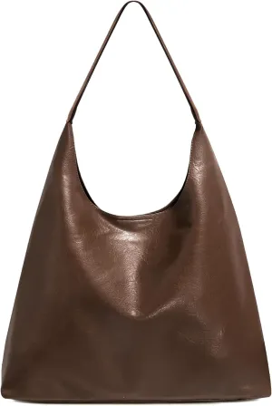 Hobo Tote Bag for Women Slouchy Bags with Small Purse, Designer Handbags for Women Large Capacity Shoulder Bag