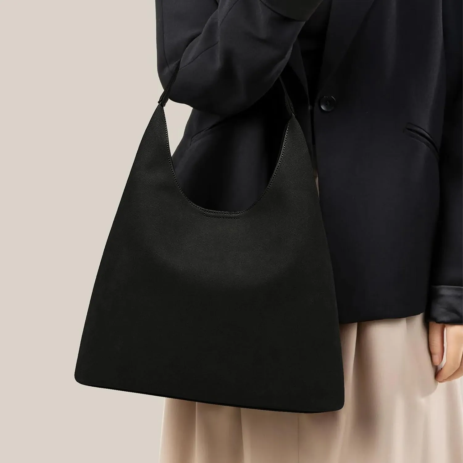 Hobo Tote Bag for Women Slouchy Bags with Small Purse, Designer Handbags for Women Large Capacity Shoulder Bag
