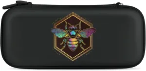 Honeybee Bee King Compatible with Switch Carrying Case Hard Travel Game Bag Pouch with 15 Games Accessories