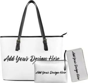 HUGS IDEA Women Soft Leather Totes Shoulder Bag Purses and Handbags with Top Handle Zipper Closure