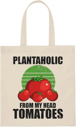 Humorous Vegetables Plants Tillage Horticulture Enthusiast Hilarious Lawn Yard Horticultural Horticulturing Canvas Tote Bag
