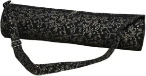 ICC Black Gold Mandala Full-Zip Exercise Yoga Mat Carry Bag Gym Beach Pilates Carrier Bags Hippie Mandala Indian Cotton Bag