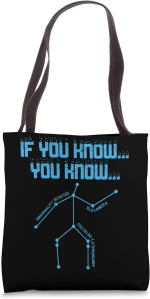 If You Know You Know! Abnormality Detected SLS Camera Tote Bag
