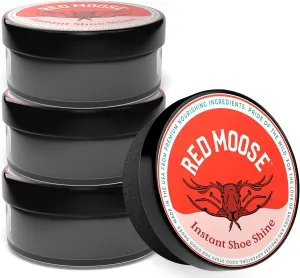 Instant Shoe Shine Sponge - 3pk Shoe Shine Sponges for Leather Shoes and Boots – Red Moose
