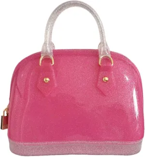 Jelly Crossbody Purse Shoulder Bag, Candy Color Tote Satchel Top-Handle Handbags for Women