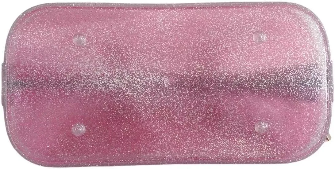 Jelly Crossbody Purse Shoulder Bag, Candy Color Tote Satchel Top-Handle Handbags for Women
