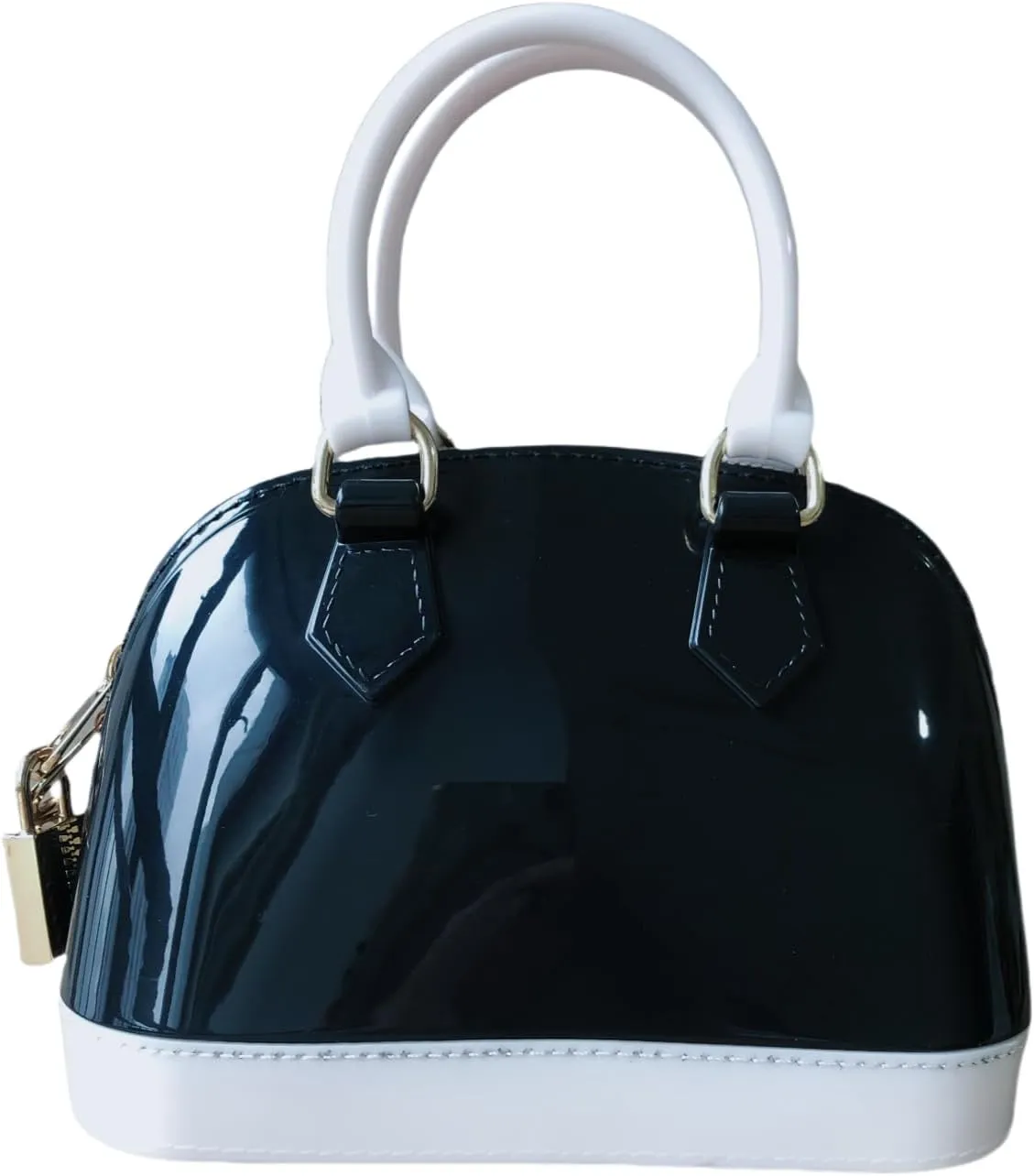 Jelly Crossbody Purse Shoulder Bag, Candy Color Tote Satchel Top-Handle Handbags for Women
