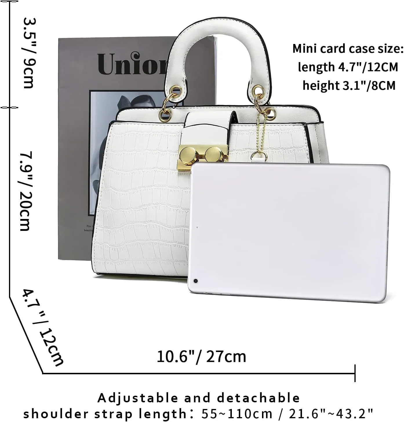 JHVYF Women classics Top Handle Handbag Crossbody Casual Purse Satchel Tote