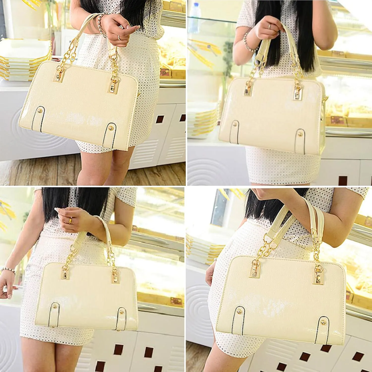 JHVYF Women classics Top Handle Handbag Crossbody Casual Purse Satchel Tote