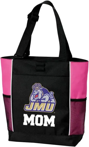 JMU Mom Tote Bag James Madison University Proud Mother Totes