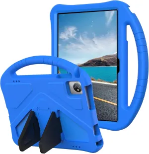 Kids Universal Case for Blackview Tab 8 WiFi 10.1 inch 2023, EVA Foam Stand Handle Cover for Blackview Tab 7 WiFi/OSCAL Pad 60/ DragonTouch Notepad 102/ Teclast P40HD 10.1" Tablets - Blue