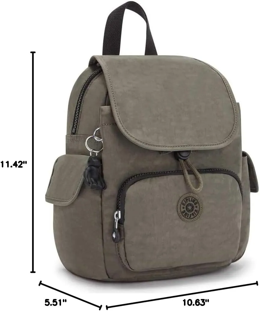 Kipling City Pack MINI, Green Moss