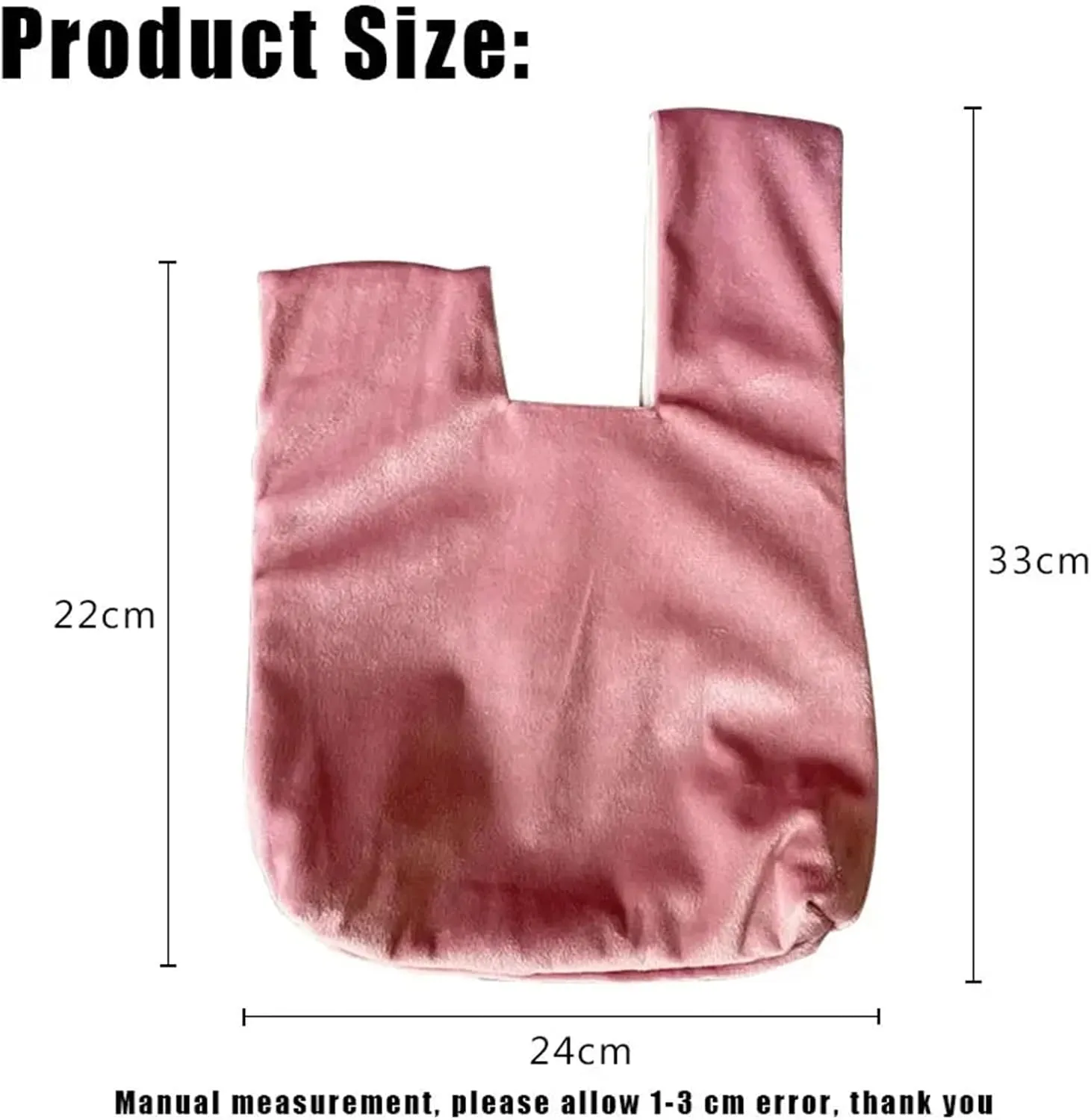 Knot Wrist Bag Vintage Tote Handbag Female Cloth Art Wrist Bag Young Ladies Casual Shopping Pack Girls Reusable Folding Bags
