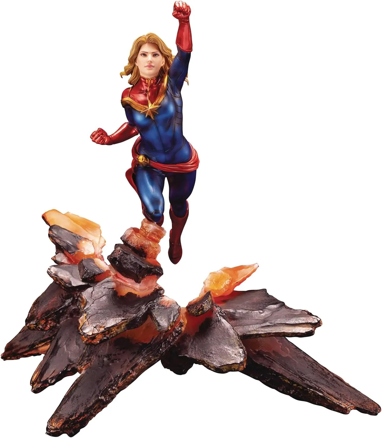 Kotobukiya Marvel Universe: Captain Marvel ArtFX Premier Statue, Multicolor